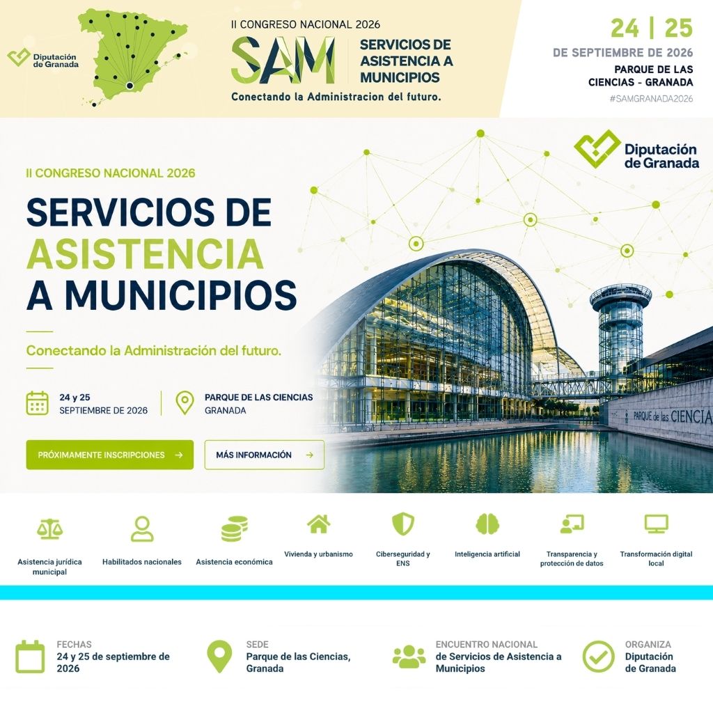 AnaCorojan's tweet photo. ✅ 15-16 sep.
VI Congreso Smart City #RECI – FYCMA, Málaga.
🔗 https://t.co/3TMEGqNoKI
✅ 17-18 sep.
#LocalCiber – Badalona.
🔗 https://t.co/B4WIde3eon
✅ 21-25 sep. XIII Congreso GIGAPP – Madrid
🔗 https://t.co/UqzvVUO8A0
✅ 24-25 sep. II Congreso SAM – Granada
🔗 https://t.co/xYtv9w8djK
