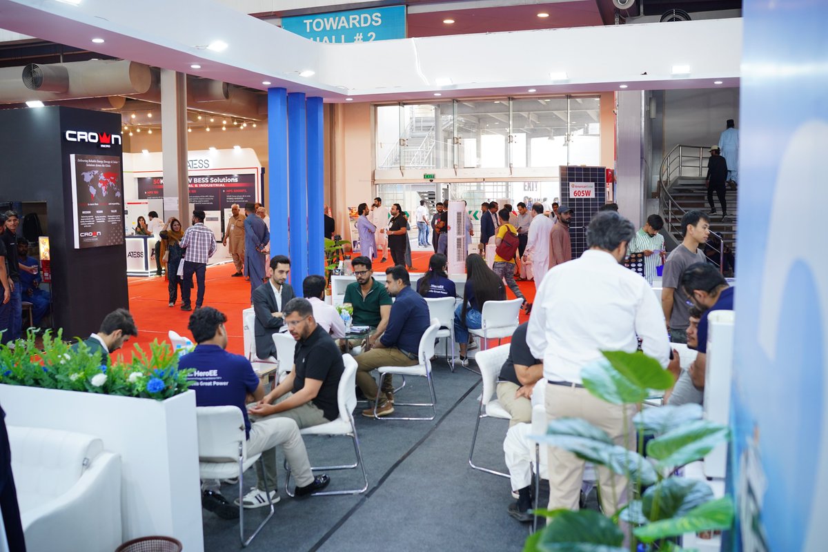 HeroEEHithium's tweet photo. Here comes Day 2 &amp; Day 3! ✅
The days at ISEM Pakistan Solar Energy Expo 2026 were amazing! 
Big thanks to everyone who visited the HithiumIEC booth and showed strong interest in our residential energy storage solutions.  
#ISEM2026 #HeroEE #HiTHIUM #EnergyStorage https://t.co/Kmoj7oZI0k
