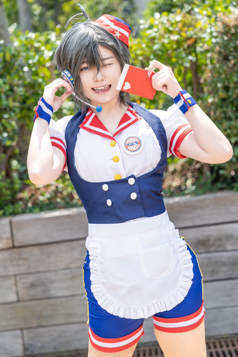 QoohQooh's tweet photo. THEiDOLM@STER 
　愛LIKEハンバーガー🍔菊地真

----------
#アコスタ池袋　#池アコ　#コスプレ

📸　@Ruise_t https://t.co/iwxnYfIw9v