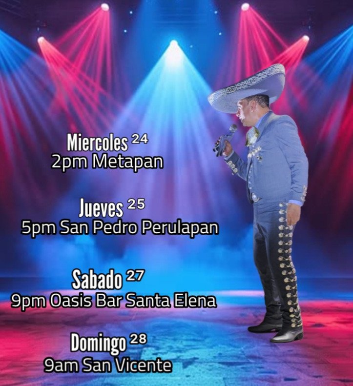 charrofrank's tweet photo. Cerrando el mes de Junio 2026, mi gira de ésta semana. https://t.co/aLOYs1ksvV