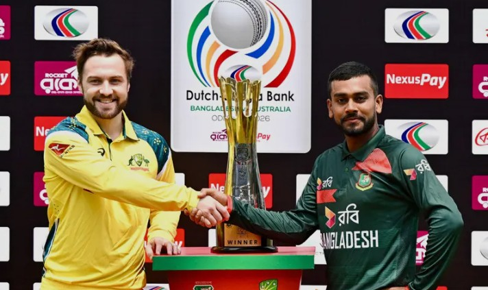 AmanRahii's tweet photo. Australia Tour of Bangladesh 2026

ODI Series: Bangladesh won 2-1 ✅ 

► 1st ODI: Bangladesh won by 86 runs (DLS)
► 2nd ODI: Bangladesh won by 5 wickets (DLS)
► 3rd ODI: Australia won by 1 wicket

T20I Series: Australia won 3-0

► 1st T20I: Australia won by 4 wickets
► 2nd T20I: Australia won by 7 runs
► 3rd T20I: Australia won by 7 wickets

Historic ODI series win for Bangladesh 🇧🇩 | Australia complete T20I whitewash