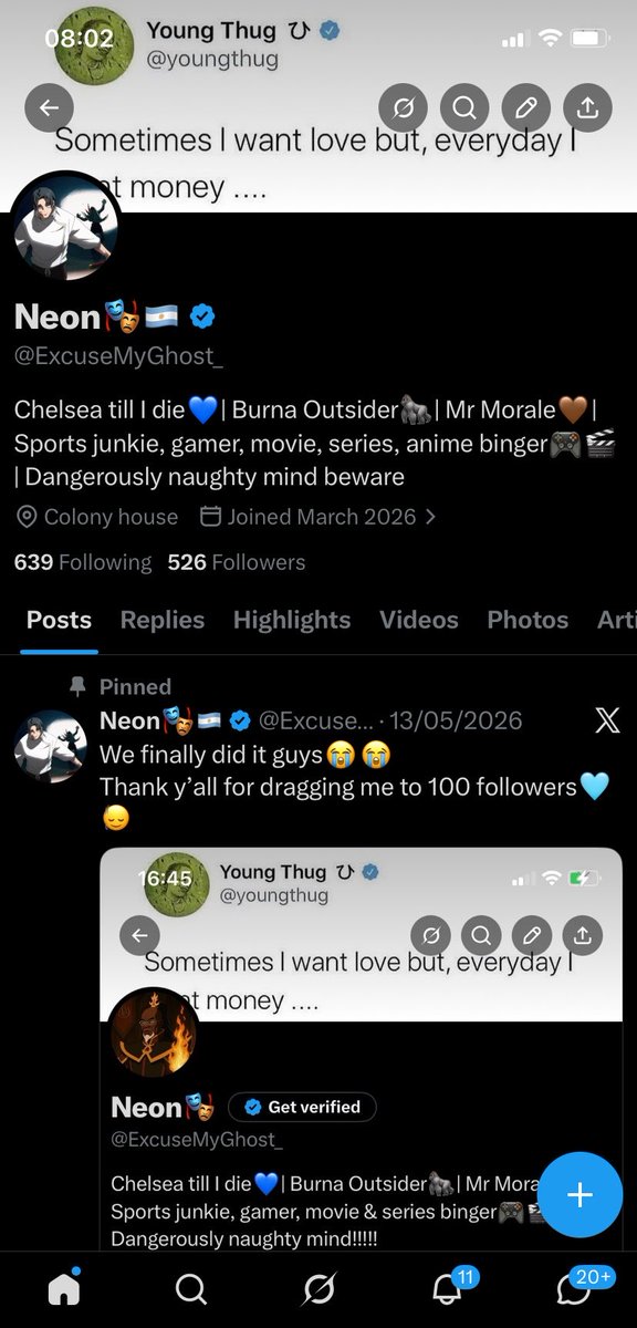 ExcuseMyGhost_'s tweet photo. good morning fam
special thanks to the 500+ people who rock with this account not just the follows and follow backs the engagements too😂❤️🤟🏾 #roadto1k https://t.co/Y9qbaumxto