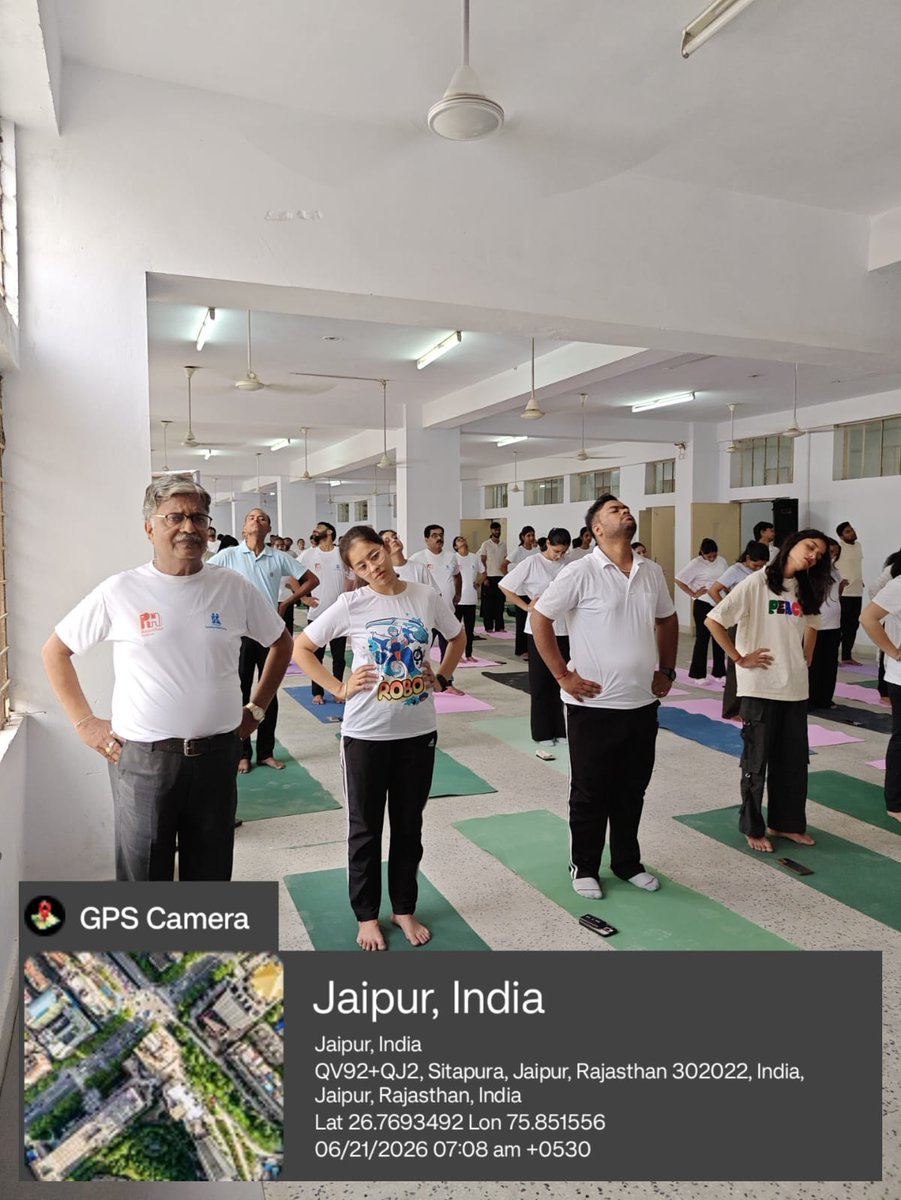 SKH_MC's tweet photo. #InternationalYogaDay #YogaDay2026 #YogaForHealthyAgeing #SwasthyaKalyanGroup #YogaForWellness #HealthyLifestyle #HolisticHealth https://t.co/LY7MDM3UxM