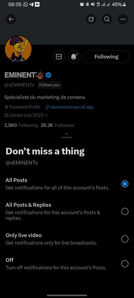 YUNGSTAR_LEE's tweet photo. @xEMINENTx 0x6ac1da8e00f131b4698ab7e3ac61eedbd33b0dba

Good luck to us all https://t.co/76qGWLkfr2