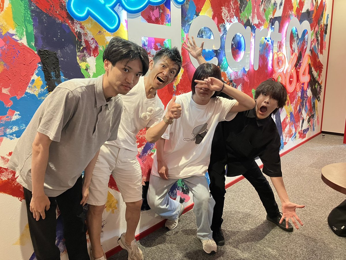ハートのバトン? #true810 #heart810 6/19(金) バンド「ぽ桜 