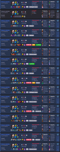 Bandhuzzz's tweet photo. J'ai décidé de me retrousser un peu les manches et de re try hard le jeu -> j'ai fait 15 W 0 L mdr 

(j'ai perdu la 16eme c'est scripté a 15 relou) https://t.co/rD60p0Meym