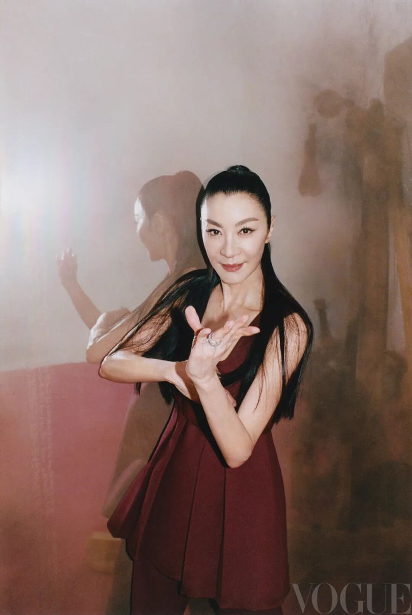 FilmUpdates's tweet photo. Michelle Yeoh photographed by Theo Liu for the July 2026 issue of Vogue China https://t.co/t04CATWGcQ