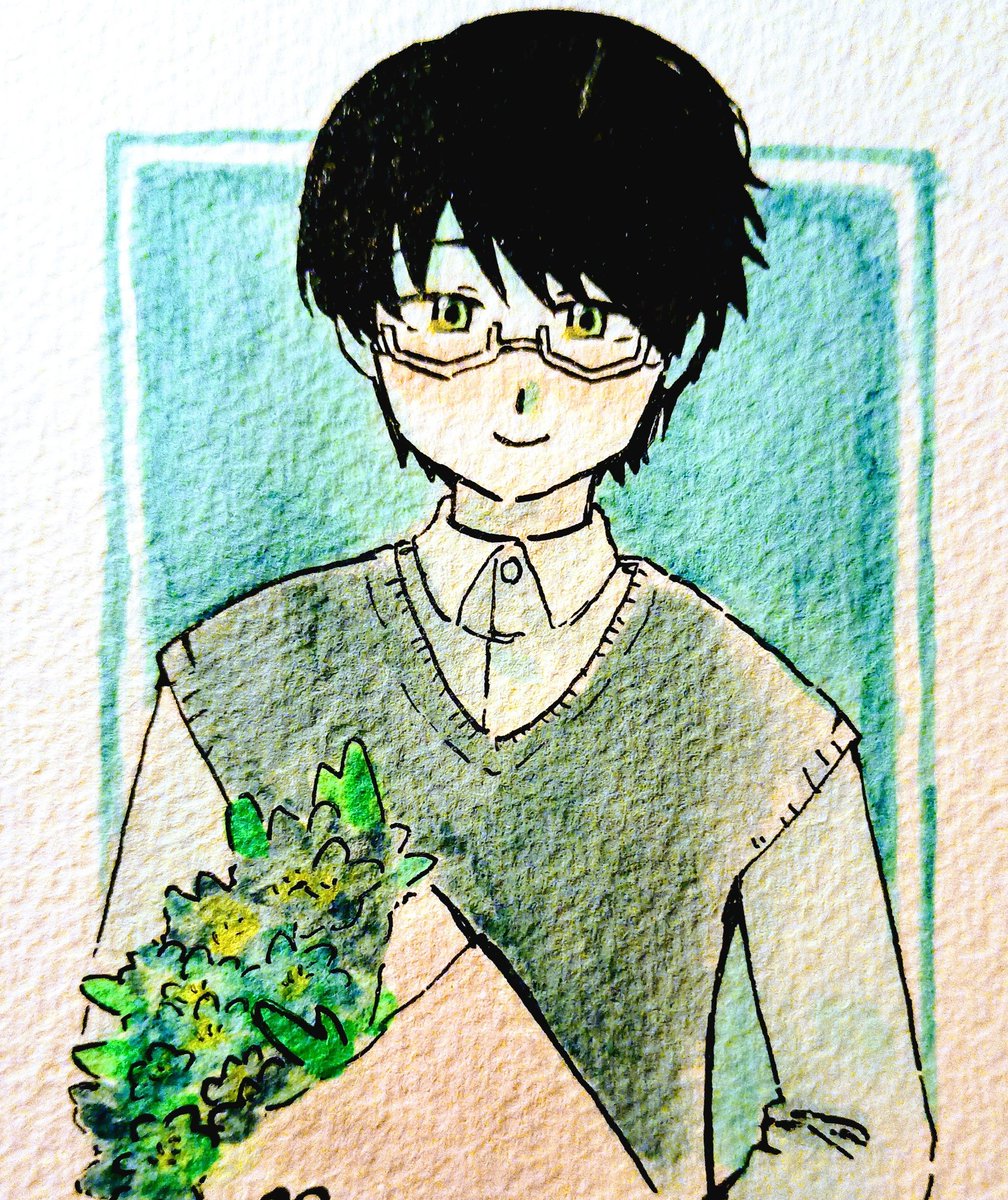 youta353's tweet photo. #2026年自分が選ぶ今年上半期の４枚

描き始めたの遅かったから絵が少ない‼️
後半期は筆折る勢いで描こうね… https://t.co/xkwVL3Wtns