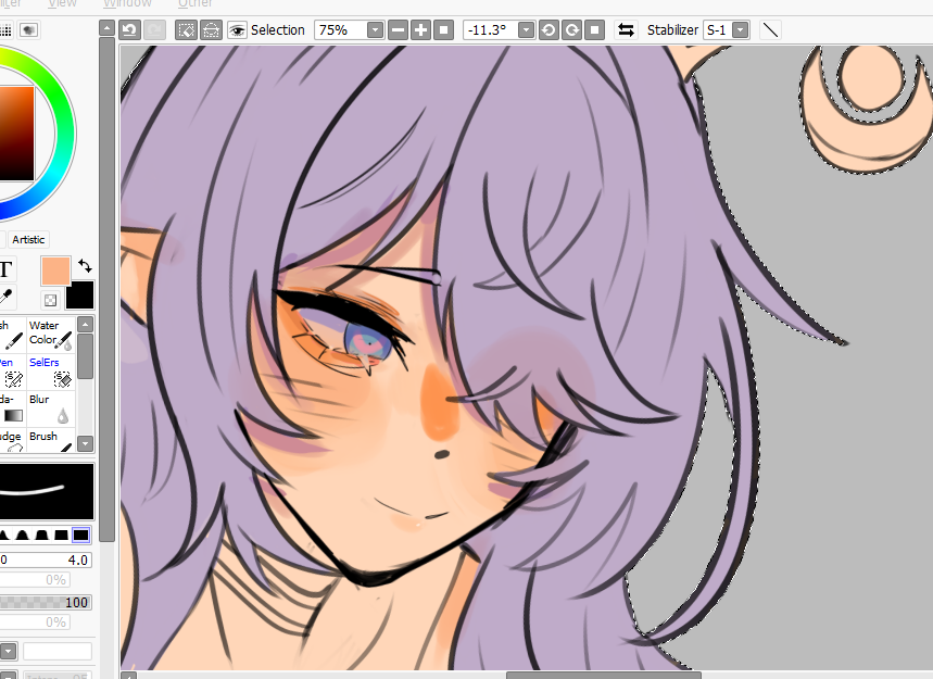 tofuniie's tweet photo. it's 4am my mom tried to broke my art tablet but that will never stop me https://t.co/2M1yUKQd2G