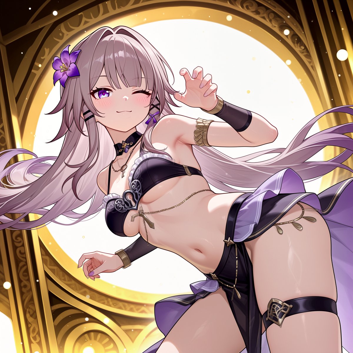 Hamu8679's tweet photo. #マダム・ヘルタ TheHerta
こっち向いて~♥
#崩壊スターレイル #HonkaiStarRail https://t.co/MhshFtj0h8