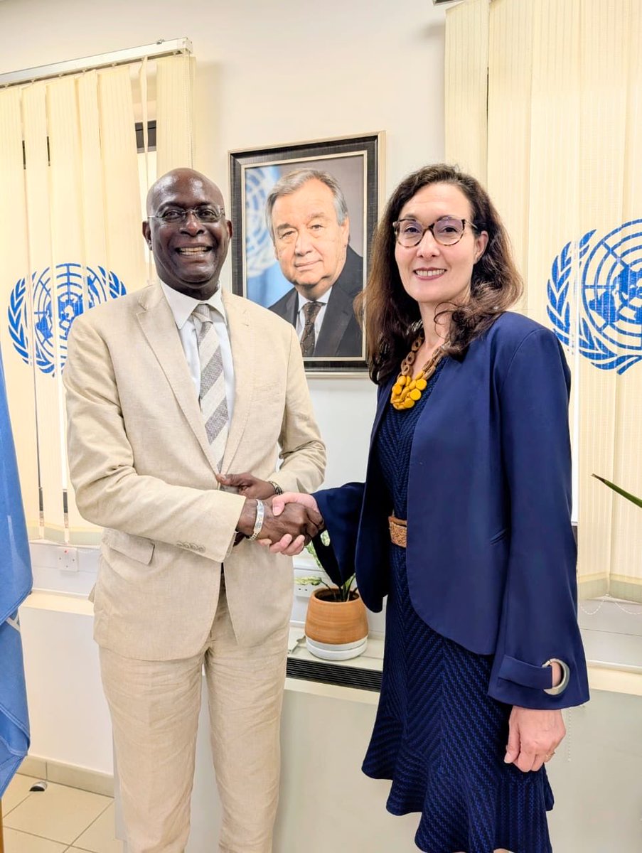 MohamedFall's tweet photo. Insightful exchange with visiting @UN Victims’ Rights Advocate/ASG @NajlaNPalma. Discussions focused on Prevention of Sexual Exploitation &amp; Abuse #PSEA; &amp; ensuring justice &amp; support for victims. SEA is not only a humanitarian concern, it's a human right &amp; protection issue. https://t.co/ChUfhELYHS