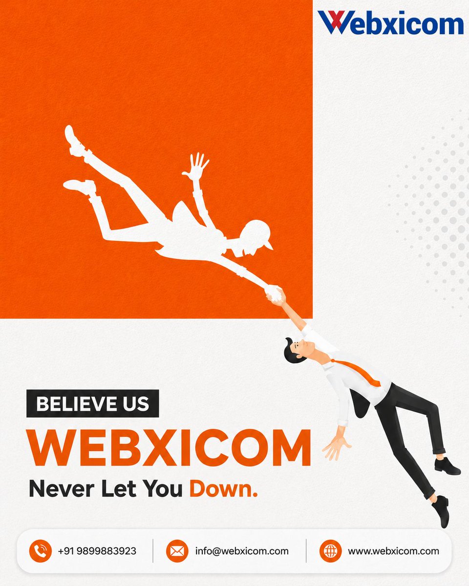 webxicom's tweet photo. 🚀 Growth becomes easier with the right digital partner.
At Webxicom, we help brands stay ahead with smart strategies, measurable results, and dedicated support. 
🔹 SEO &amp; Digital Marketing
🔹 Lead Generation
🔹 Business Growth Solutions
Your success, powered by Webxicom. 🤝 https://t.co/jIBi4RmdiO