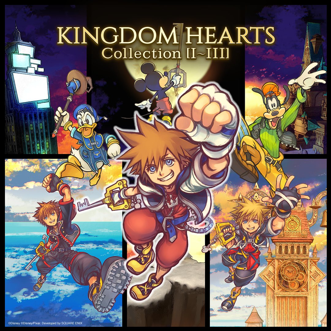 DaniAgudoDA's tweet photo. Square Enix ha actualizado la mano izquierda de Donald en las distintas versiones de la portada de la nueva colección de Kingdom Hearts. Ahora tiene 4 dedos como corresponde. https://t.co/IY9VvxbPva