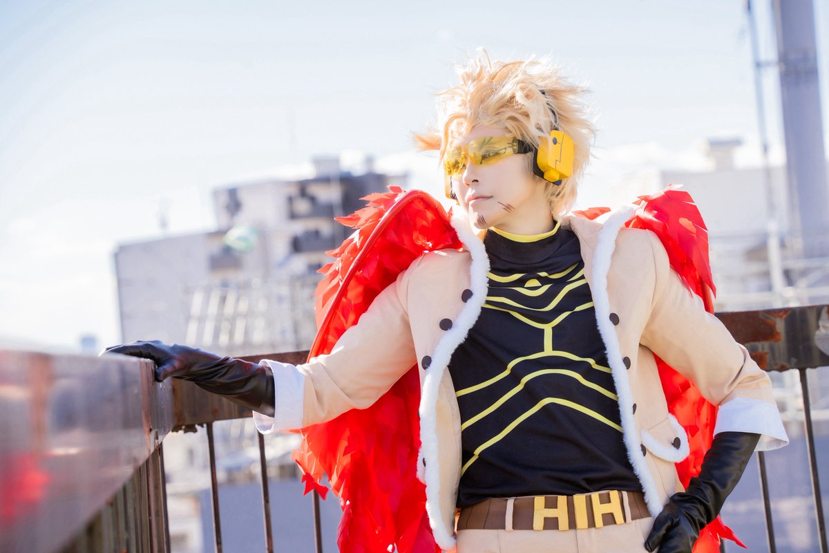 MHA ヒロアカ cosplay コスプレ ホークス Hawks Photo @futeshan821