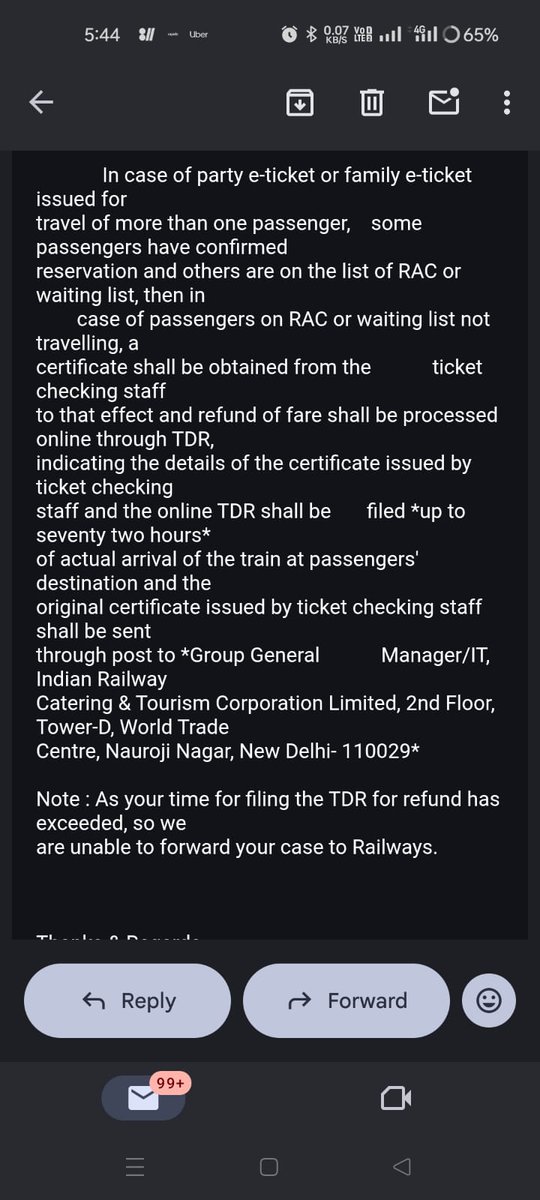RonitJonaldas's tweet photo. @IRCTCofficial @AshwiniVaishnaw 
Dear sir, Kindly look into it.
2AC partial confirmation issue: 1 RAC, 1 WL cancelled. TTE unaware of EFT. Passengers suffer &amp; struggle for rightful refund. #IRCTC #IndianRailways https://t.co/IB7sqvHRvb