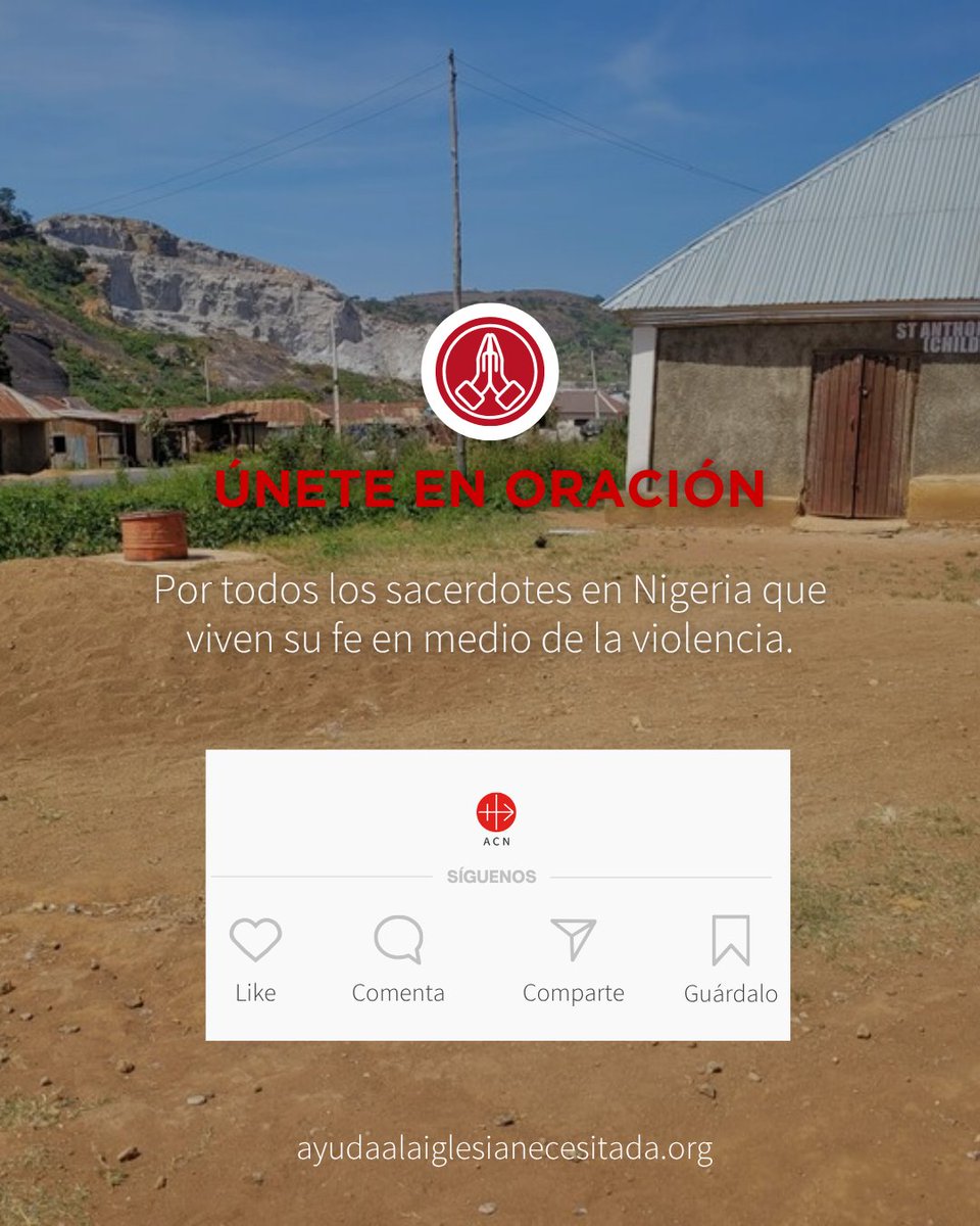 AyudaIglesNeces's tweet photo. La Iglesia en Nigeria sigue sufriendo una creciente violencia contra sacerdotes y comunidades cristianas. 🕯️✝️

Hoy recordamos al padre John Adeyi, secuestrado y posteriormente hallado sin vida el 22 de junio de 2016.

Nos unimos en oración por los sacerdotes secuestrados, por sus familias y por todos los cristianos que viven con miedo, violencia y persecución a causa de su fe. 🙏