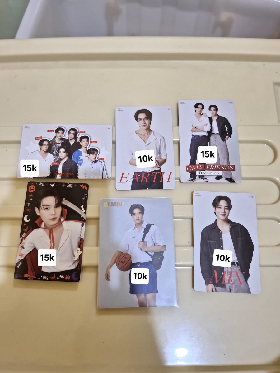 tsubakikzwa's tweet photo. wts kazz #offgun (ad minus)
pc #pingkrittanun
pc #gemininorawit msp
pc #earthmix only friends dream on
pc #ofdo all member
posca #forcebook
posca #ohmnanon
harga udah tertera pict https://t.co/pkKLTwEd7P
