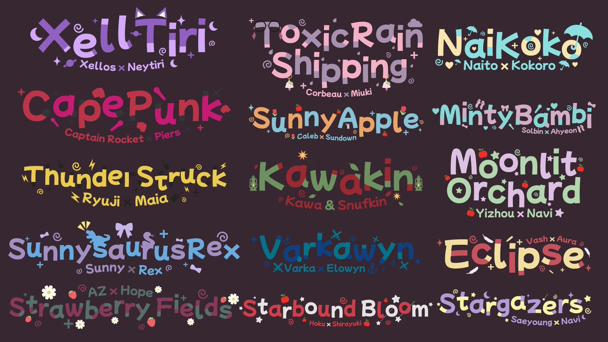 calebxiayume's tweet photo. Thanks so much for everyone who's gotten one of these, they're so fun to do!

I currently have 10 slots left of the 1 hour yumeship logos before I close for the month, so get em whilst you can! ♥ 
‼️ VGen will be in the thread below! 

#yumeship #yumetwt https://t.co/ozmih0KsPD