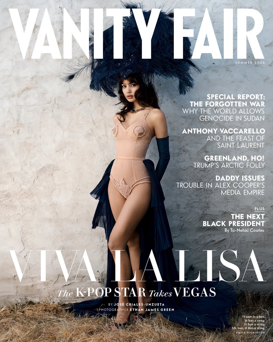 yk2aii's tweet photo. Vanity Fair’s Summer Issue cover star, #LISA. From BLACKPINK to acting in The White Lotus, she’s now setting her sights on becoming K-pop’s next global crossover superstar. https://t.co/yBc2RhMyHz
