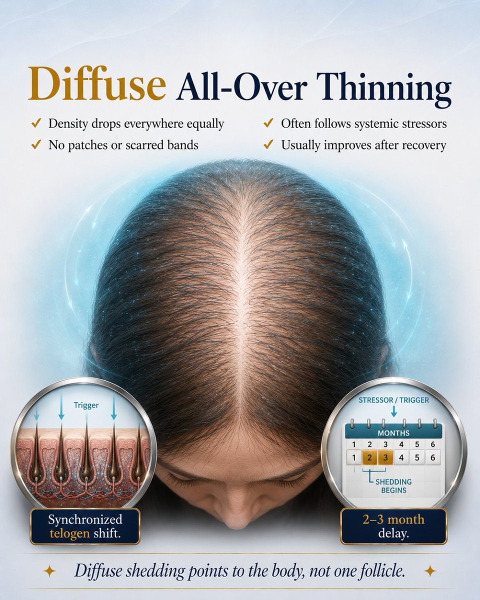 HairOilc's tweet photo. 🚨 Why Hair Loss Location Matters | What Your Hair Loss Pattern Reveals! 

#Shorts #HairLoss #HairFall #HairGrowth #HairCareTips #HairLossTreatment #HealthyHair #ScalpCare #HairHealth #HairFallSolution https://t.co/z565RI7LtZ
