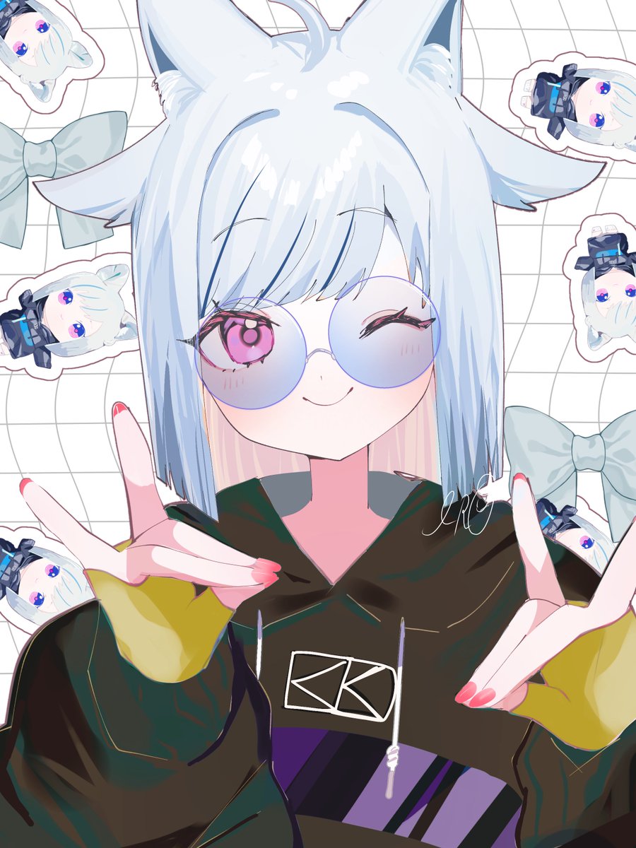 iroiro3dayo's tweet photo. 🩵😉 https://t.co/p9byyqC6qF