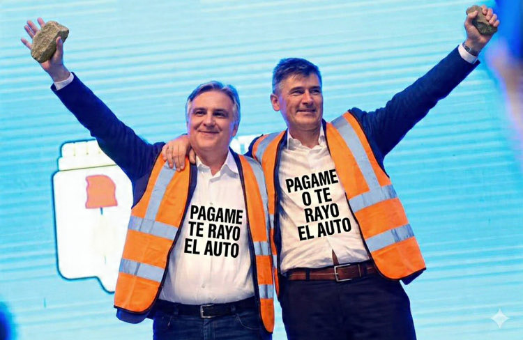 JoseCapdevila23's tweet photo. @llaryoneta El peronismo “defendiendo” a lis cordobeses… 
Legalizando la extorsión y el apriete a los trabajadores. https://t.co/ZkueoWGOl8