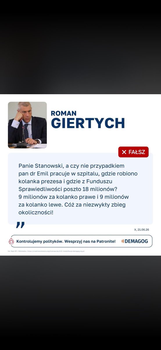 Grucha259's tweet photo. @GiertychRoman Pan nie umie prawdy napisać? https://t.co/FzZAsdn84o