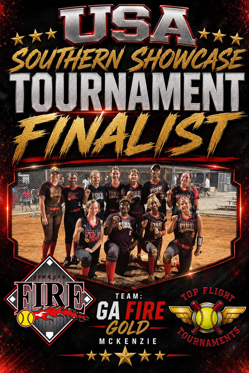 ZhariB28's tweet photo. Another Great weekend for our Ga Fire Gold Team. Tough loss in an ITB Championship Game. Thanks to all the coaches who stopped by Back again this weekend in Asheville, NC. @NCATSOFTBALL #recruiting #classof2028 @CoachGreenFVSU @GrizzlyCoachKat @LineDsoftball @fastpitchwatch https://t.co/yG7g3VZiiT
