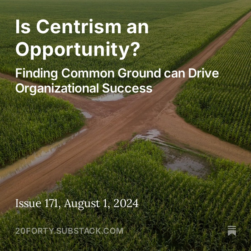 HumanFactorPod's tweet photo. Polarization or progress? Our new article argues for a 'practical centrism' in driving organizational change. Read Issue 171
#WorkplaceCulture #Innovation #CollaborativeLeadership #consensus #2040digital #progress #commonground
https://t.co/3feHZq3hLp https://t.co/nhUQeak8q7