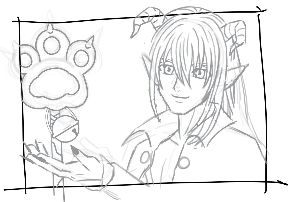 96_DQX's tweet photo. 描いては消しての繰り返しや https://t.co/djuODcDHyv