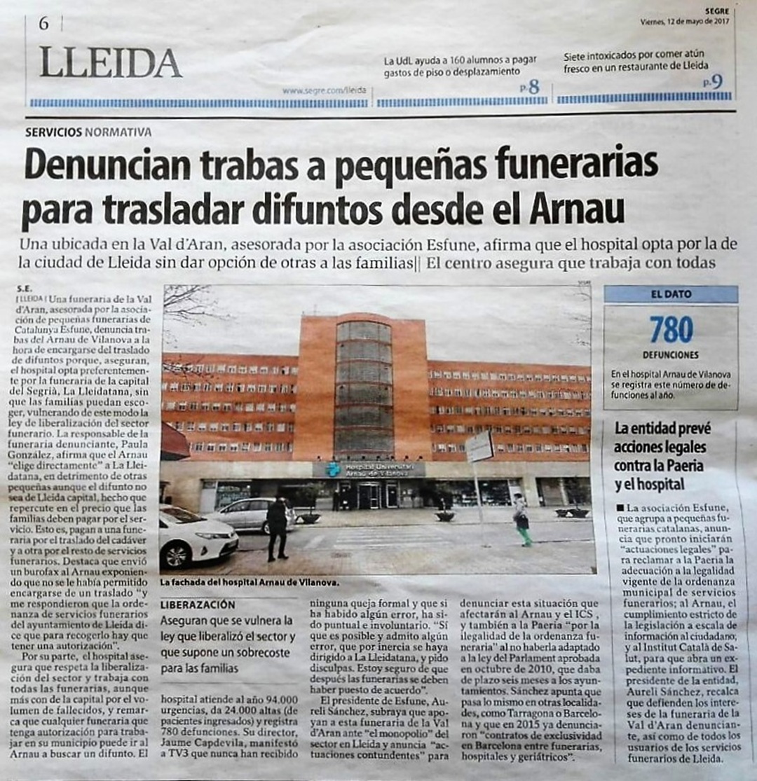 Aurelio_S_P's tweet photo. @Asc_Esfune @montseminguez @paerialleida Sra. @montseminguez no se preocupe la @Asc_Esfune tiene el tema monitorizado de la corrupción funeraria en su ciudad, Lleida, que Ud. fue regidora (2003-2019).

Les tendría que caer la cara de vergüenza por no decir la miseria humana de presuntamente cobrar de #elcartelfunerario https://t.co/Ehn15d8jUq