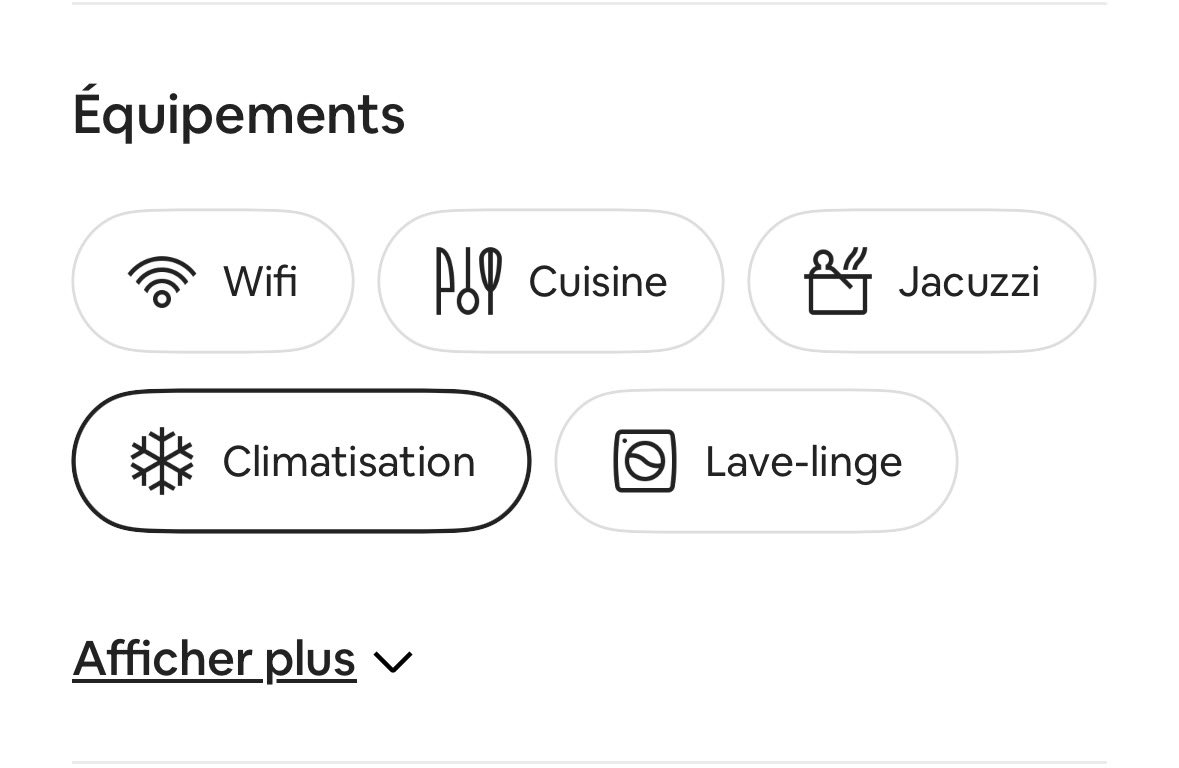 PierreAudiger's tweet photo. @aubetony A little tip if air conditioning is a must for you: next time, just select the “air conditioning” filter when booking on Airbnb. It’s simple, effective, and it might spare everyone a lengthy rant on social media later on ;-) https://t.co/mlnErQKcjb