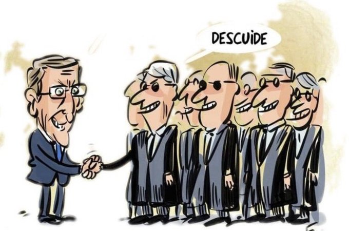 CogitoErgoFuit's tweet photo. @bsemper @ppopular Ya.... 
Lo que queréis es volver a robar a lo grande. No os vale con robar vía BOE con #Montoro "el protegido" 

Vais a culpar si no hay #MRajoy  a la Sra. de la limpieza o alguien de su entorno?

Un pizca de sal y un ramito de #Lawfare 
-> #GolpeDeEstadoJudicial
@PoderJudicialEs https://t.co/YVWuJ0q0wf