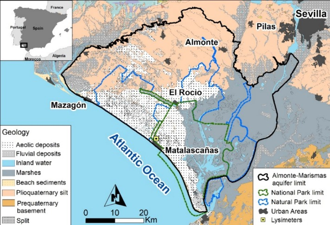 IGME1849's tweet photo. El IGME-CSIC descubre “agua invisible” en Doñana 💧

Un estudio en Journal of Hydrology demuestra que el suelo puede captar vapor de agua directamente de la atmósfera.
 👉Más importante que el rocío
 👉Clave en ecosistemas secos
 👉Potencial escudo frente al cambio climático https://t.co/aSRThgH38v