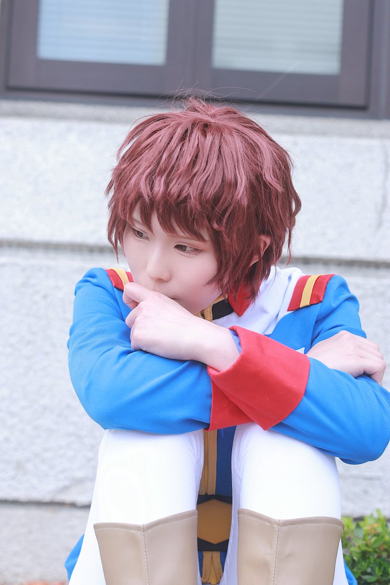 MvNgm's tweet photo. 落ち込みアムロ
撮影いただきありがとうございました！

📸: @meganejapan46 様
⚠️コスプレ/Cosplay⚠️

#サイドKOBE https://t.co/VyPY7uUw6V
