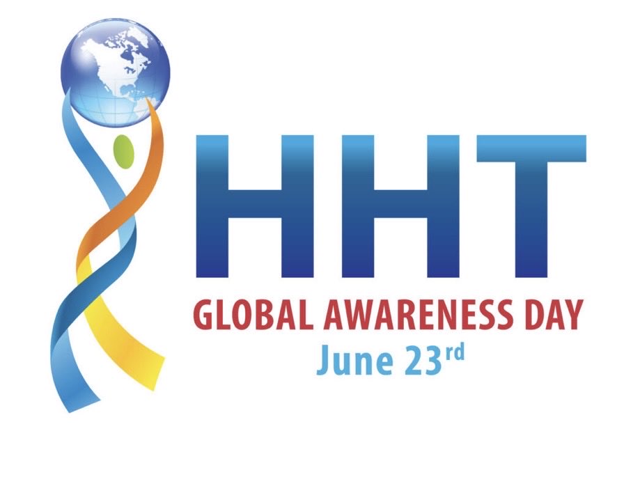 Cornerstone_CME's tweet photo. Our Team at Cornerstone is honored to celebrate Global #HHT #Awareness Day along with @curehht and the entire HHT community of patients, caregivers, families, researchers, and clinicians! @HannyAlSamkari @raj_kasthuri https://t.co/qAJ0WYvncA