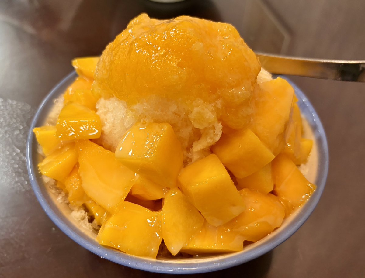peipeichen41's tweet photo. 夏天芒果冰首發。
#芒果冰 #十分幸福 https://t.co/Dcj76POrvh