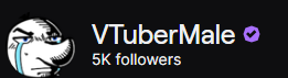 vtubermale's tweet photo. THANKS FOR 5K EVERYONE, 10K SOON! Each of these lil numbers represents a fun collab, a big RP server participated in, a nuzlocke day, a fitness Q&A, a cooking handcam completed, and anything else we get up to! I'll keep working hard as hell for ya and I couldn't have done it without you!