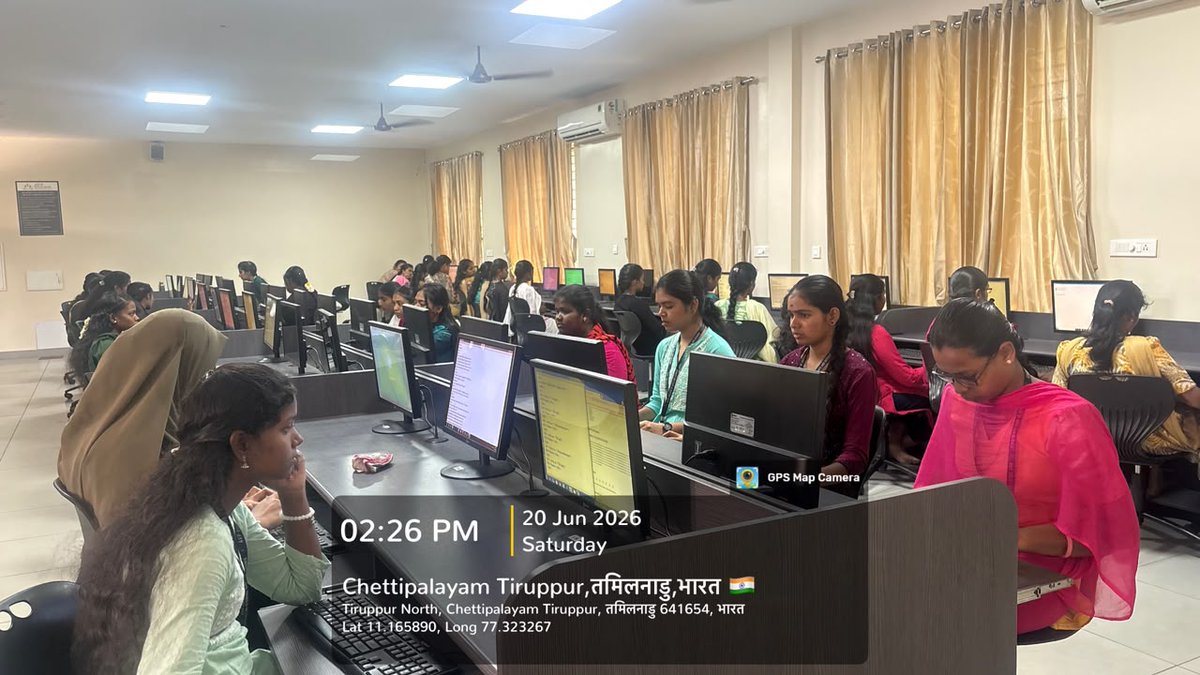 avpcas's tweet photo. School of Computer Science (CS & DA) has conducted a Value Added Course on "Front End Development with HTML, CSS and BOOTSTRAP" from 15.06.26 to 20.06.26 in association with "KICE Infosystems", Tirupur.
#colleges
#avptrust
#avpcas
#avpcollege
#avpinstitutions
#bestinfrastructure https://t.co/0ZXm9OAw7V