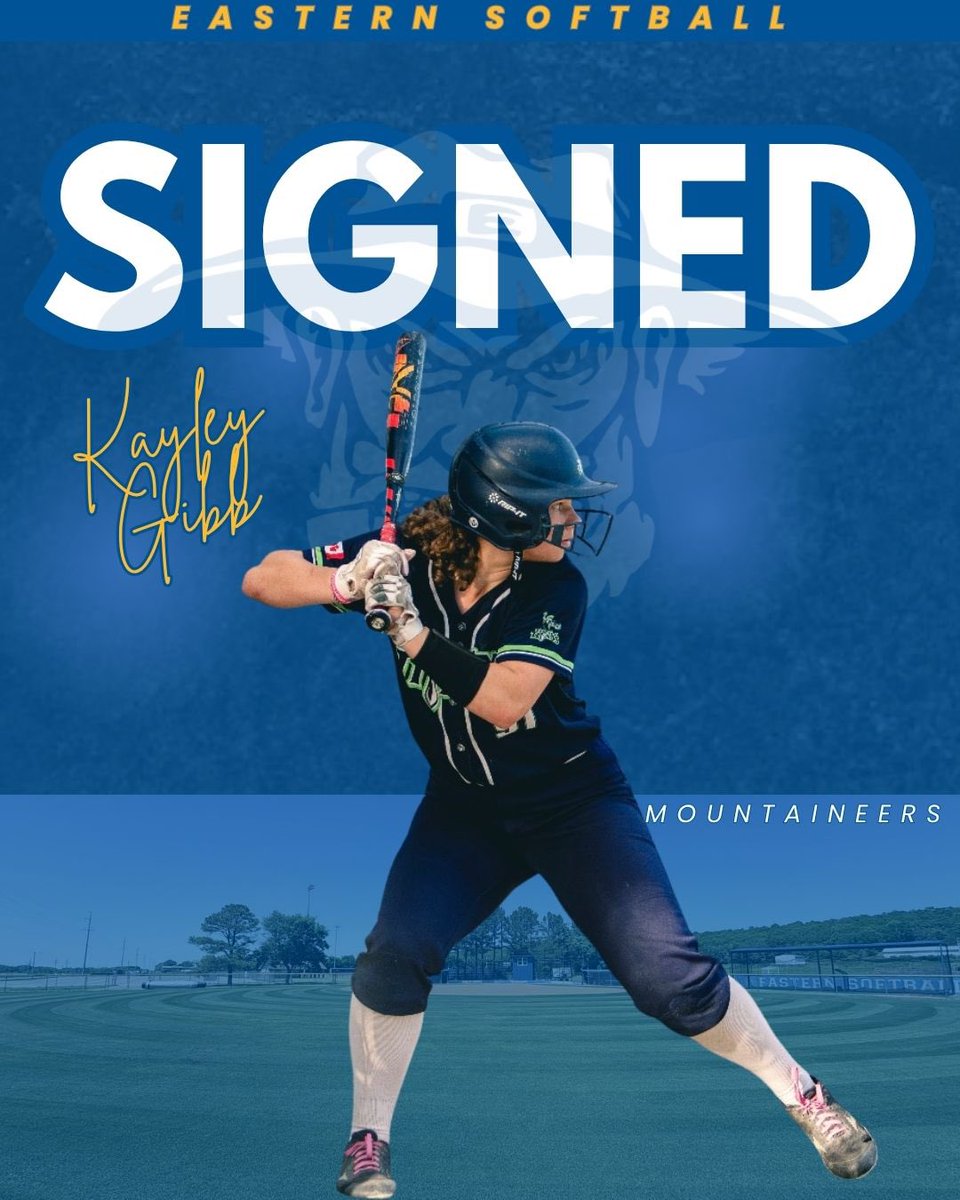 EOSC_Softball's tweet photo. Join us in welcoming transfer student-athlete Kayley Gibb to The E! ⛰️ #RollNeers https://t.co/ucBzgoAJO8