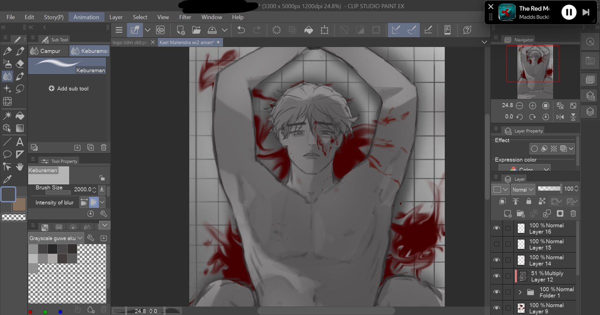ketappang's tweet photo. Wip // cw blood, disturbing

Ini buat trend the red means i love you, menurut kalian perlu di adjust ga si ekspresinya? Niatnya blank tapi kaya gmn gt.. https://t.co/hNYwEeAxEd
