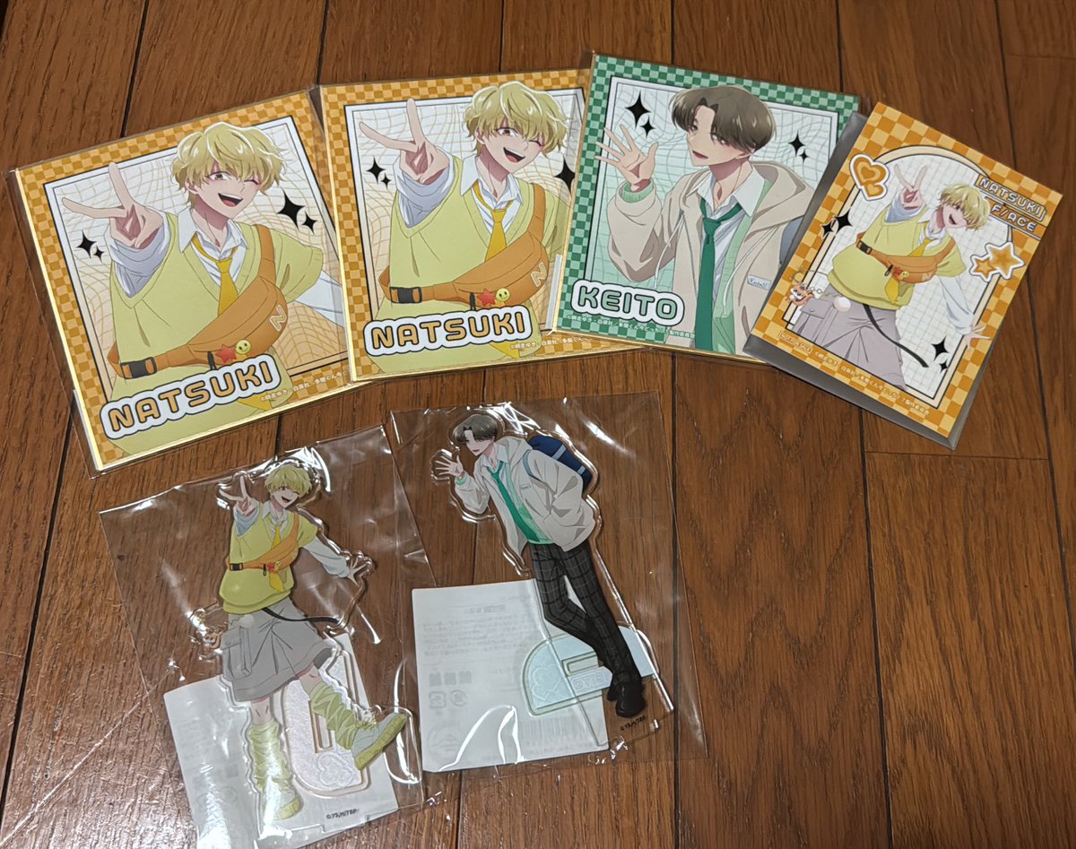 Ratte0914's tweet photo. 多聞くん今どっち！？キャラ福くじ FUKUYA ONLINE フクヤ オンライン くじ

譲 敬人､ナツキ

求 多聞

郵送交換のみ https://t.co/Za9QJ4QqAn