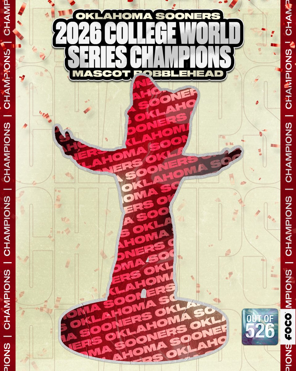 focobobbles's tweet photo. 2026 College World Series Champions Oklahoma Sooners https://t.co/yG9KBqxCla