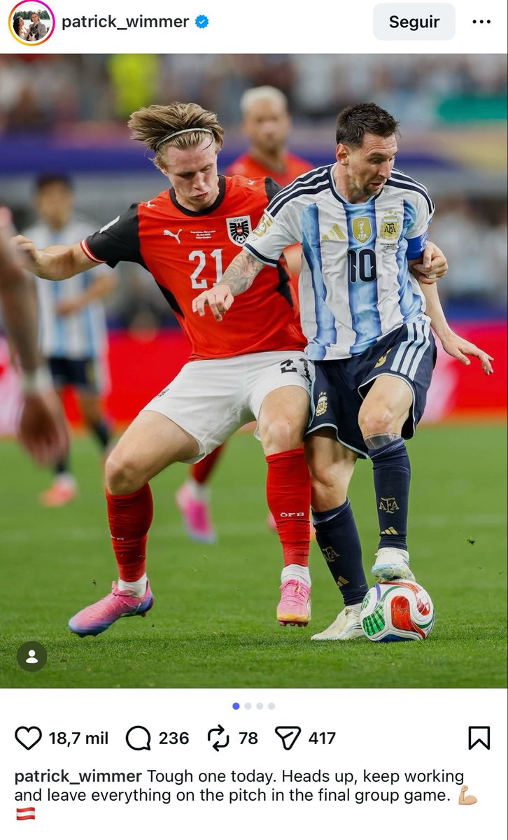 NatiRamoneOk's tweet photo. Los jugadores de Austria subiendo fotos con Messi 🐐 https://t.co/CXgrg6BGr8