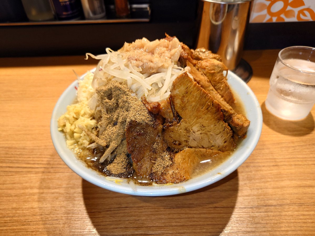 river_extend's tweet photo. メガガンジャ川越
ラーメン豚増しヤサイニンニク少なめショウガアブラギョフン
ご馳走様でした https://t.co/Tkn13LE4Tt