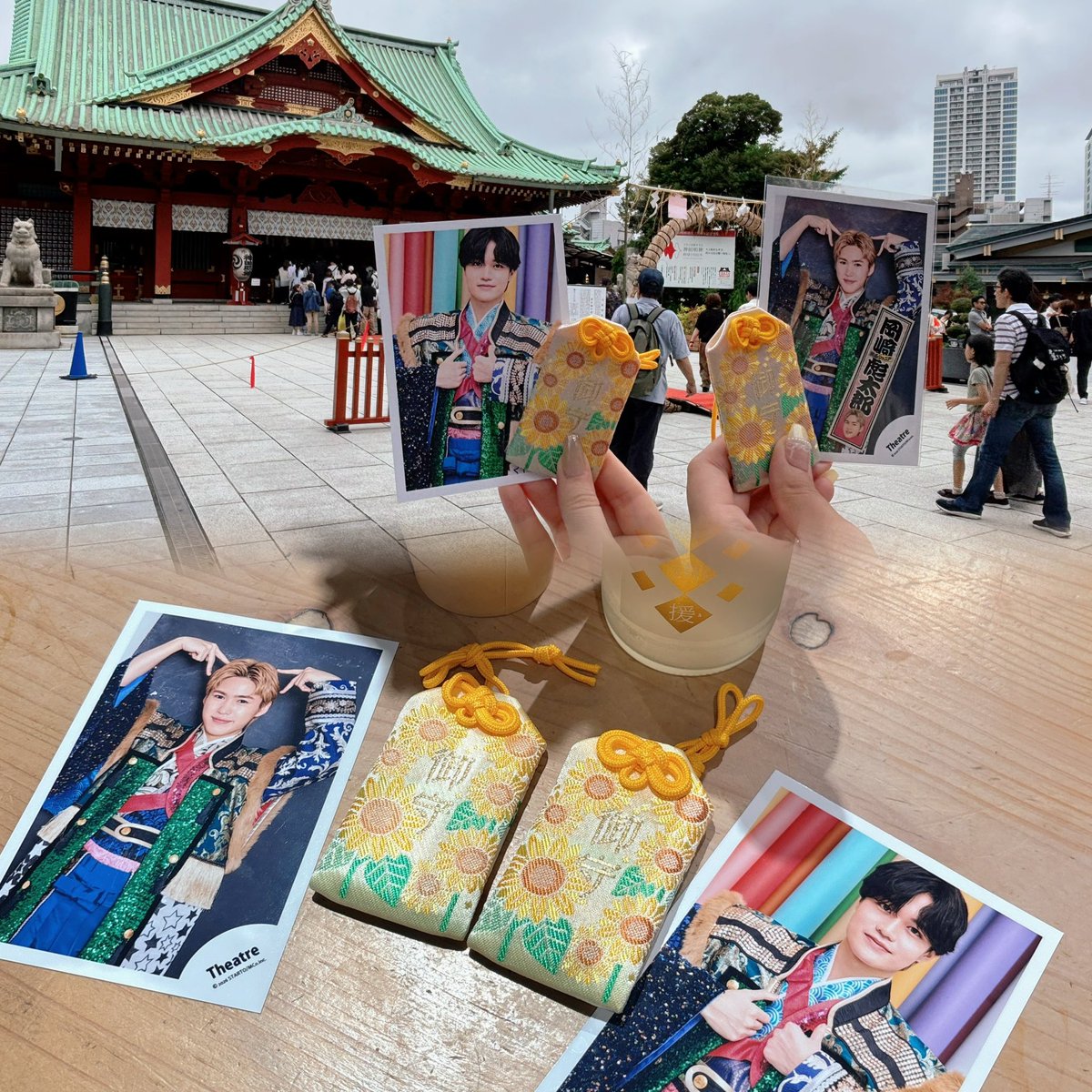 hana_wakuwaku11's tweet photo. 健康界隈〜朝からスピ活多歩き編〜

ふがこたアイドル現場渇望している2人で祈りながら歩いてきた🐈🐕
神田明神の季節限定お守りとってもかわいい！欲しかったうまくいくお守りもゲット🐴 https://t.co/D1mmg0o97V