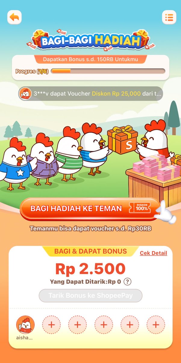 cornflowya's tweet photo. Bantu klik plis kalo lewat
nanti kalian dapat voucher juga
Tag. Shopee bagi bagi hadiah

https://t.co/7oj6WdMZTR https://t.co/lOcWWoaCmy
