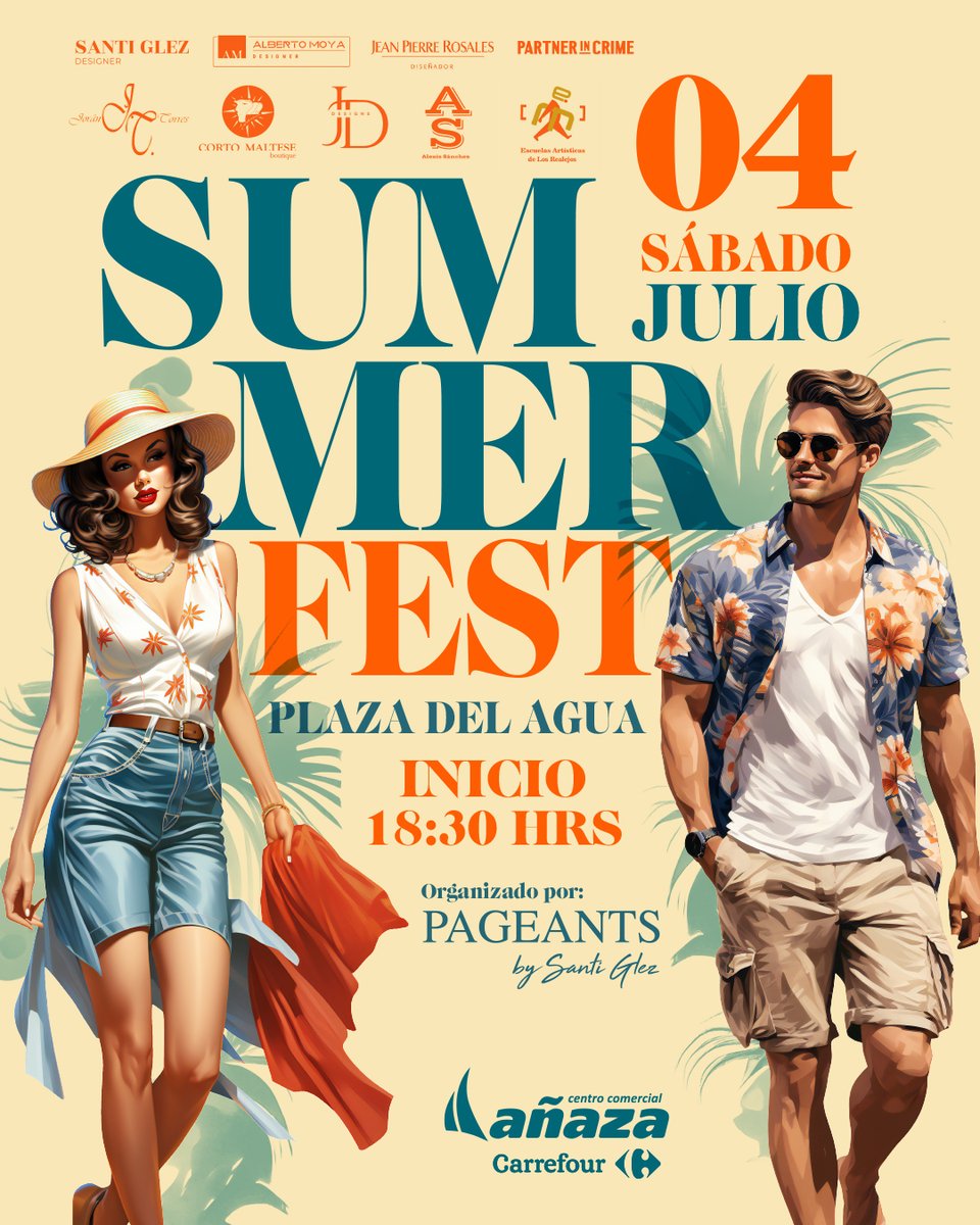 ANAZACARREFOUR's tweet photo. Llega Summer Fest, un desfile lleno de tendencias, estilo e inspiración para esta temporada ✨🛍️😎

4 DE JULIO 👀
18:30HRS 🕒

¡Te esperamos para disfrutar de una tarde muuuuuy especial! 🥳 https://t.co/OXx5ha27wH