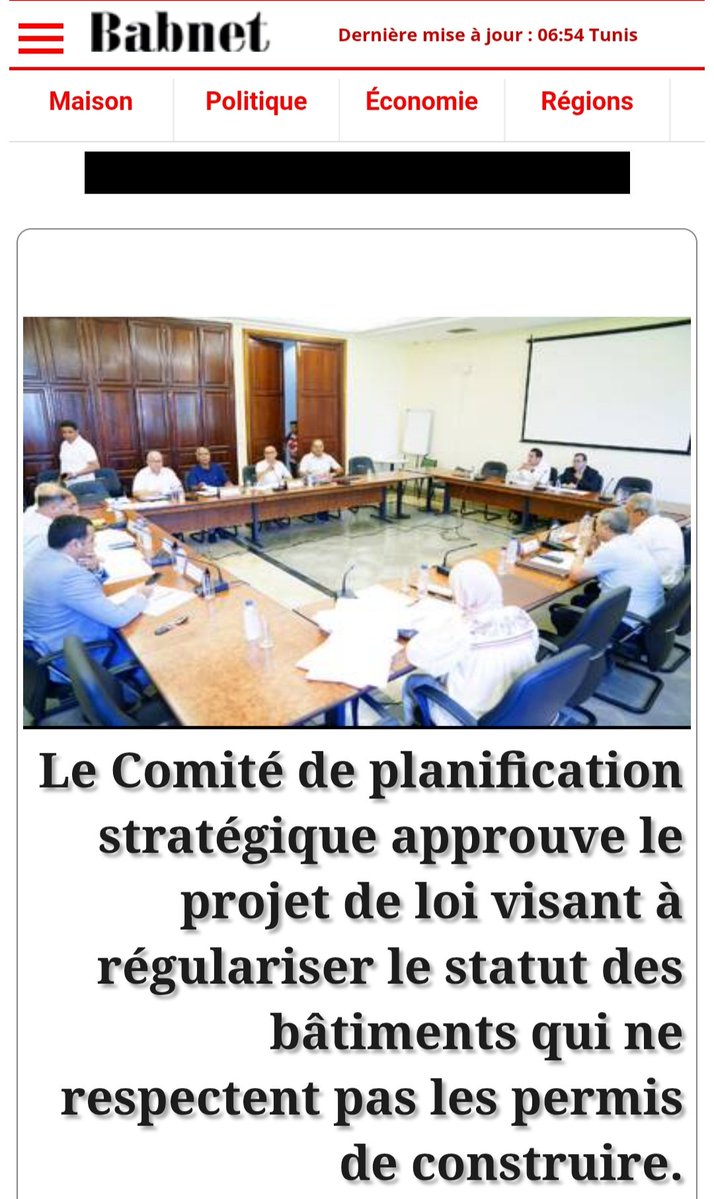 instazur's tweet photo. Au lieu de renforcer la loi 2015‑11 et d’imposer des amendes pour stopper les infractions,la commiss' parlementaire veut élargir la régularisat' des constructions illégales post 2015 et post 2020,modifier l’usage des terrains agricoles et effacer des dépassements 
@TnPresidency https://t.co/fvP1keT6br
