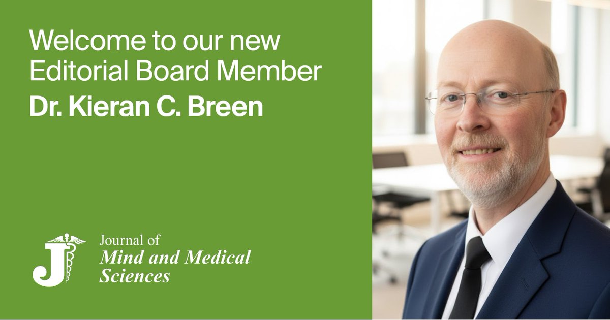 JMMS_MDPI's tweet photo. 🙌We are happy to announce that Dr. Kieran C. Breen of @StAndrewsCare has joined @JMMS_MDPI Editorial Board! 

🔍 Dr. Breen is interested in #neurodegenerative diseases, #neurobiology and brain physiology.

👉 Read more at: https://t.co/JzdG066A3C https://t.co/DSBMOt2C3b